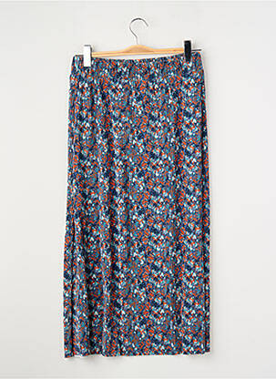 Jupe mi-longue bleu TOM TAILOR femme