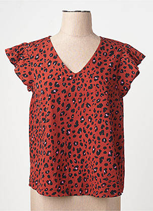 Chemisier rouge ONLY femme