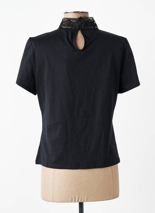 T-shirt noir MORGAN femme