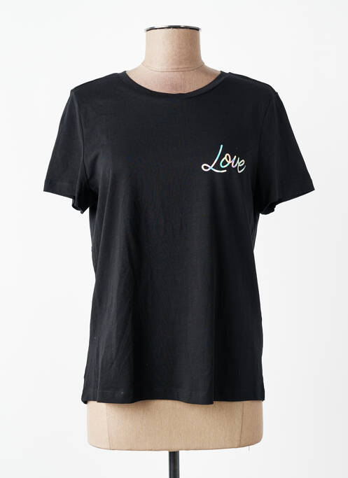 T-shirt coupe droite noir VERO MODA femme
