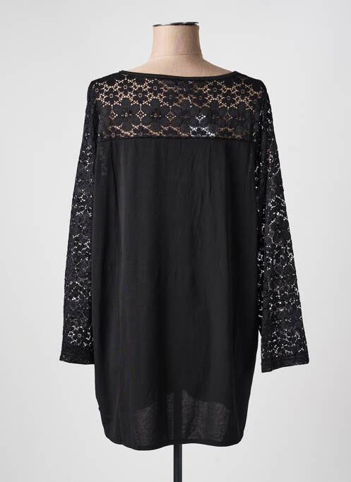 Tunique manches longues noir ZABAIONE femme