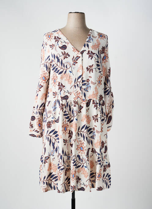 Robe mi-longue blanc TOM TAILOR femme