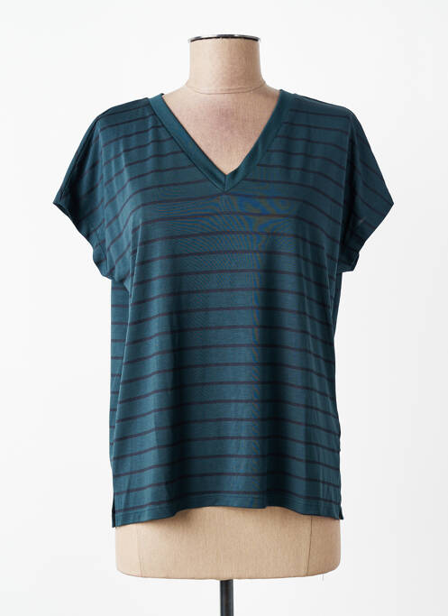 T-shirt bleu STREET ONE femme
