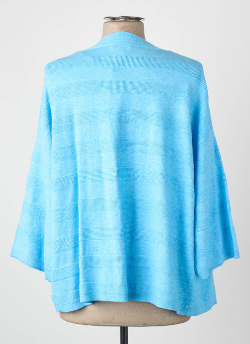 Gilet manches longues bleu STREET ONE femme