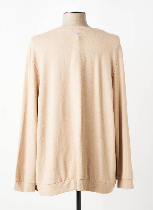 Gilet manches longues beige STREET ONE femme