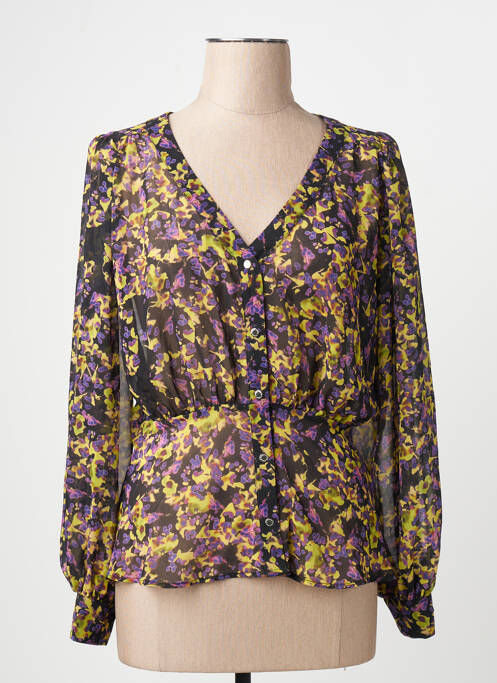 Chemisier violet MORGAN femme
