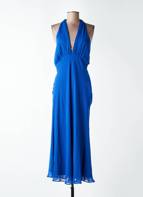 Robe longue bleu NAF NAF femme