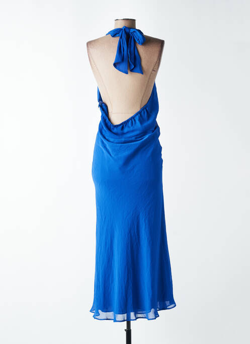 Robe longue bleu NAF NAF femme