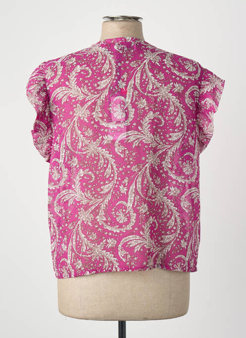 T-shirt violet LE TEMPS DES CERISES femme