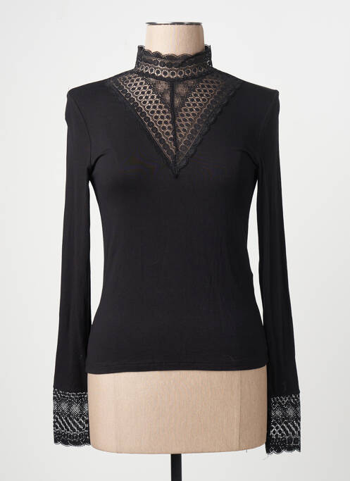 T-shirt coupe droite noir VERO MODA femme