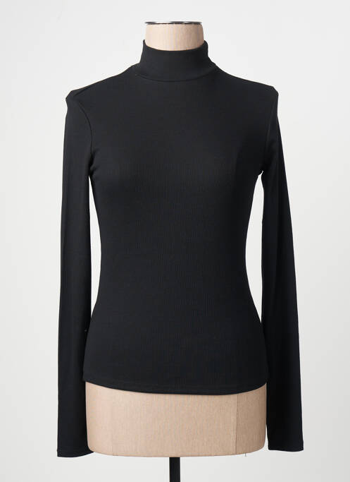 T-shirt noir MANGO femme