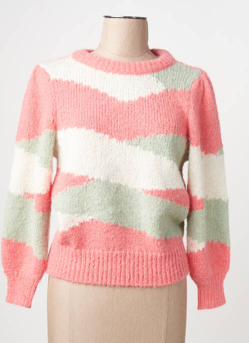 Pull manches 3/4 orange VERO MODA femme