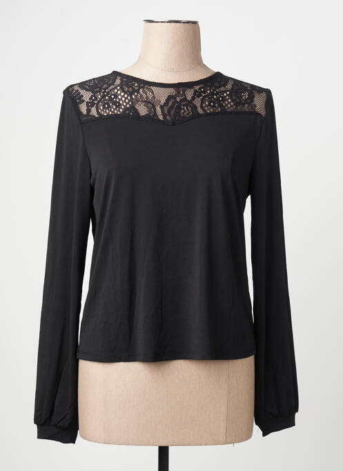 Blouse manches longues manches longues noir VERO MODA femme