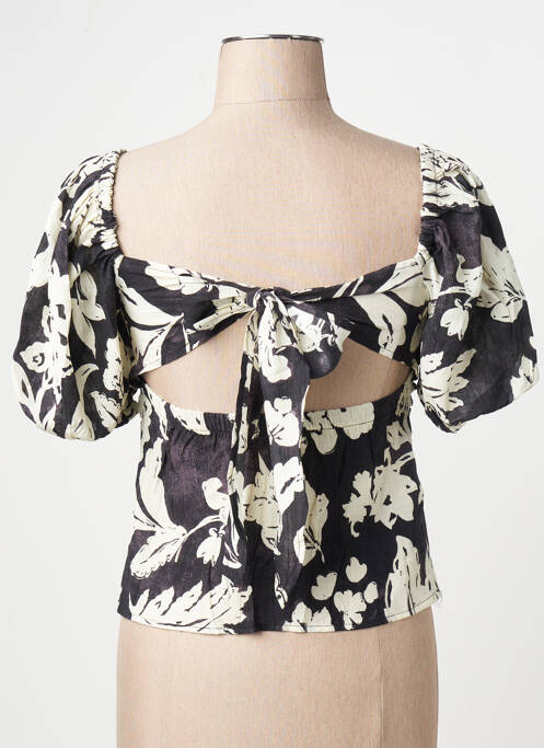 Top noir MANGO femme