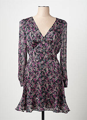 Robe longue violet MORGAN femme