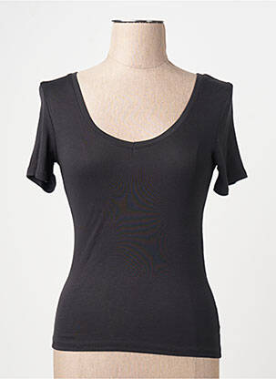 T-shirt noir HAILYS femme