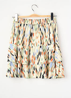 Jupe courte jaune GARCIA femme