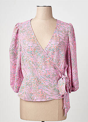 Chemisier manches 3/4 rose VERO MODA femme