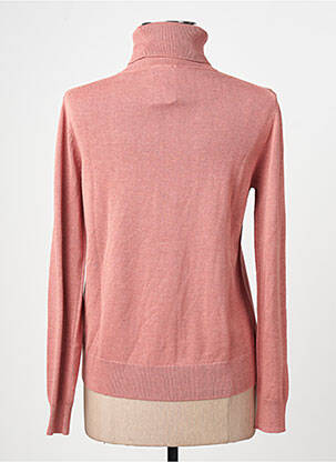 Pull col roulé marron TOM TAILOR femme