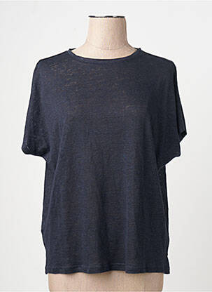 T-shirt bleu MANGO femme