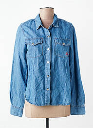 Chemisier bleu DELAHAYE femme