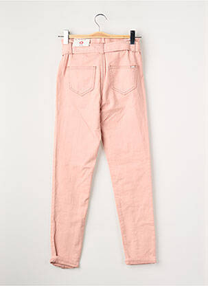 Jeans coupe slim rose MORGAN femme
