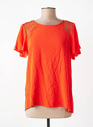 T-shirt orange AMELIE & AMELIE femme