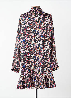 Robe mi-longue marron MOLLY BRACKEN femme