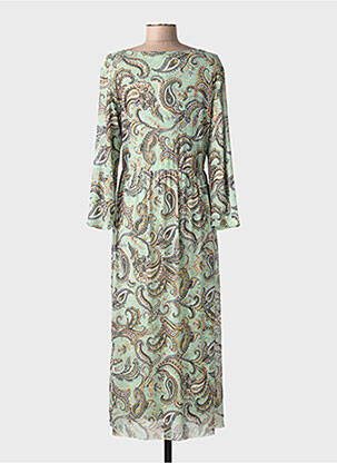 Robe longue vert STREET ONE femme