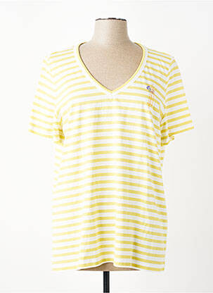 T-shirt jaune S.OLIVER femme
