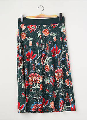 Jupe mi-longue vert STREET ONE femme