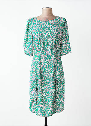 Robe courte vert ONLY femme