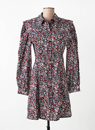 Robe mi-longue rouge OBJECT femme