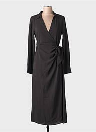 Robe longue noir JACQUELINE DE YONG femme