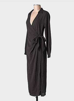 Robe longue noir JACQUELINE DE YONG femme