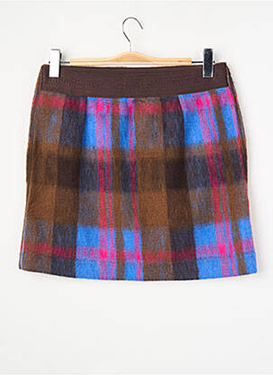 Jupe courte marron STREET ONE femme