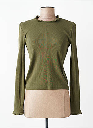 T-shirt vert MANGO femme