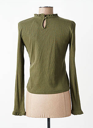 T-shirt vert MANGO femme