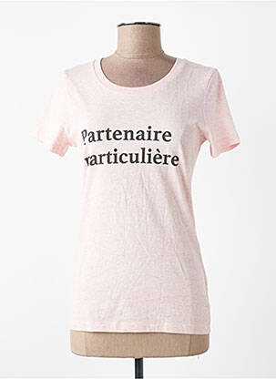 T-shirt rose MONSIEUR TSHIRT femme