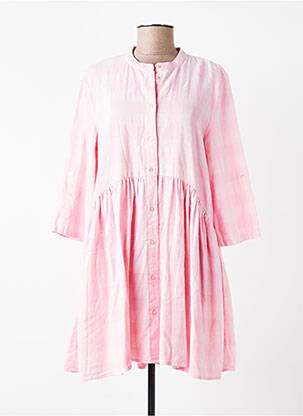Robe courte rose ONLY femme