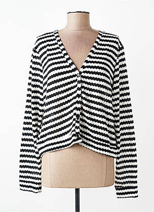 Gilet manches longues noir STREET ONE femme