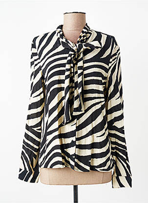 Chemisier noir MANGO femme