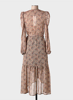 Robe longue rose MORGAN femme