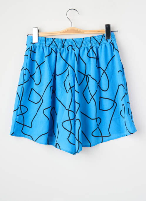 Short coupe droite bleu ONLY femme