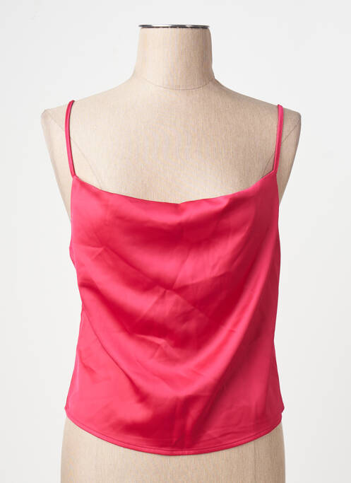 Débardeur col v rouge VERO MODA femme