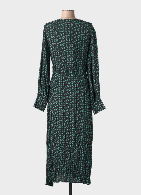 Robe longue vert MANGO femme