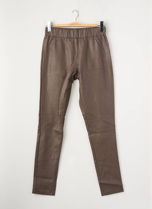 Pantalon slim marron NÜ femme