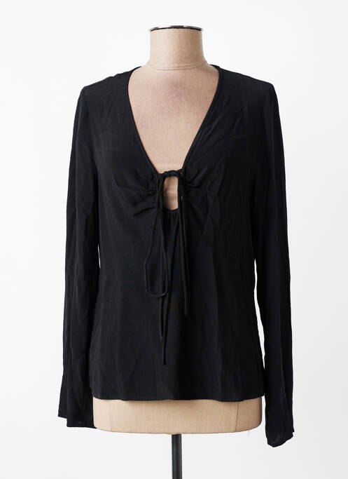 Top noir MANGO femme