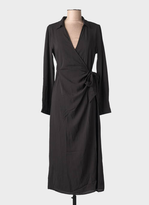 Robe longue noir JACQUELINE DE YONG femme