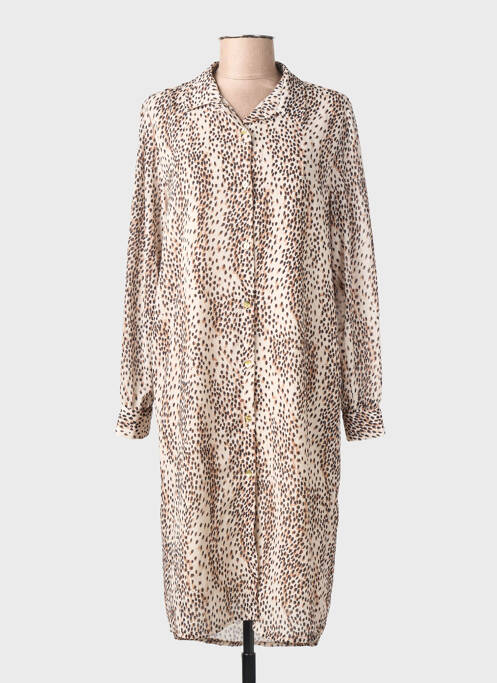 Robe courte beige BELLITA femme